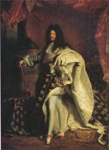 Hyacinthe Rigaud Louis XIV King of France (mk05) china oil painting image